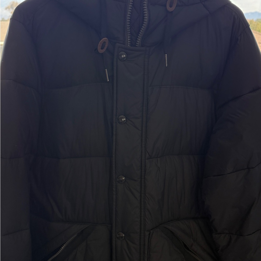 Abercrombie & Fitch Men's Dark Puffer Jacket